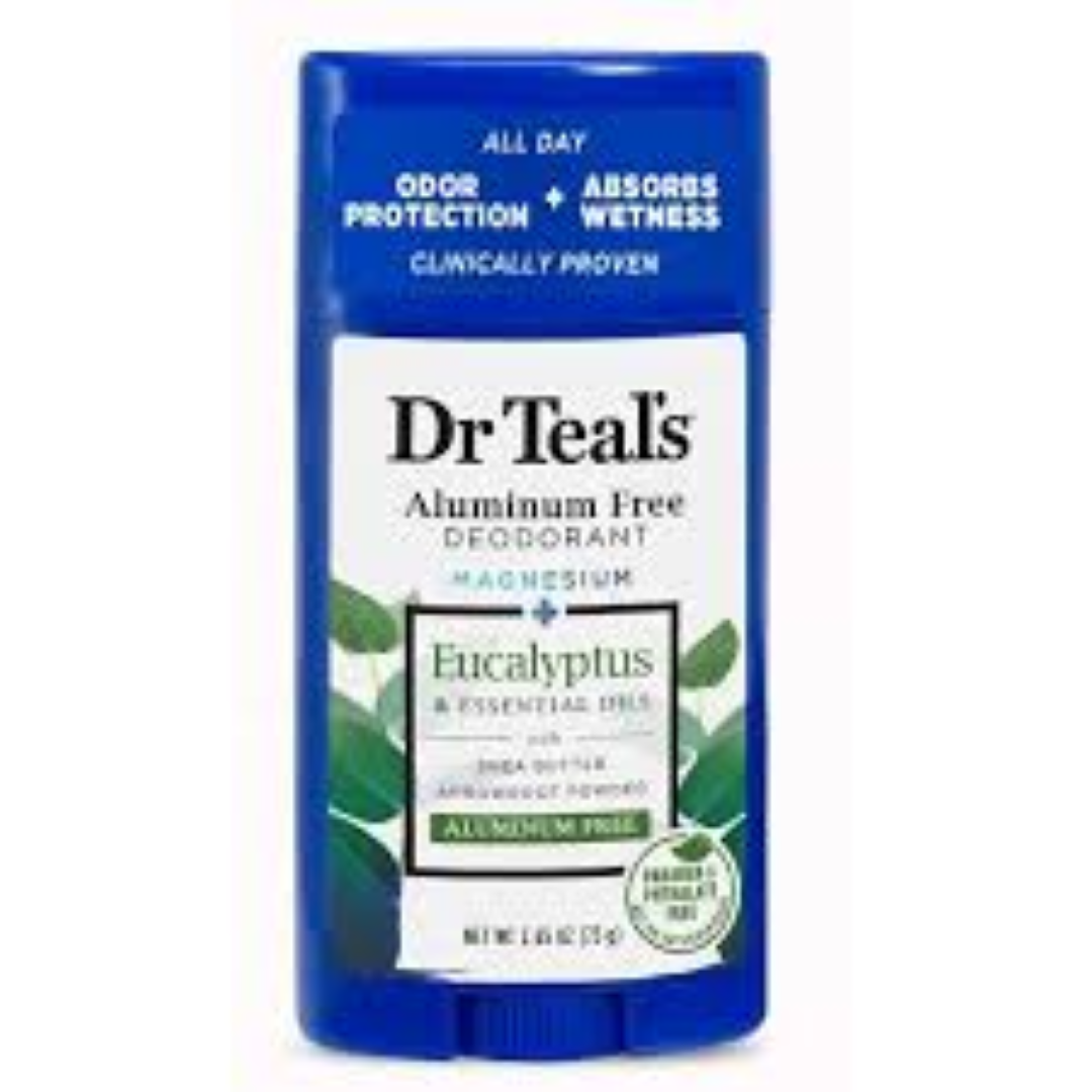DR TEALS DEO EUCALYPTUS & ESSENTIAL OIL 75G